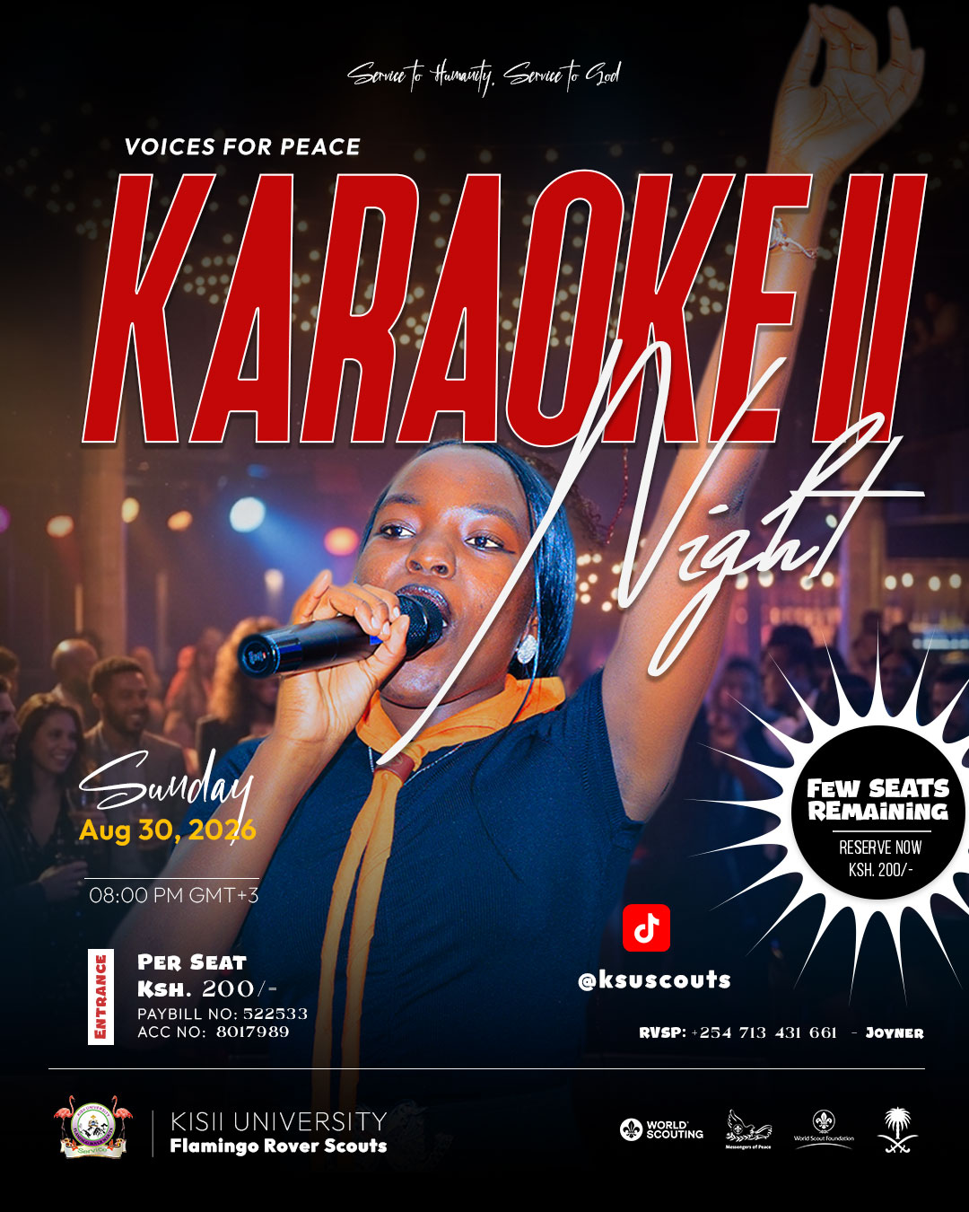 Karaoke II Night poster